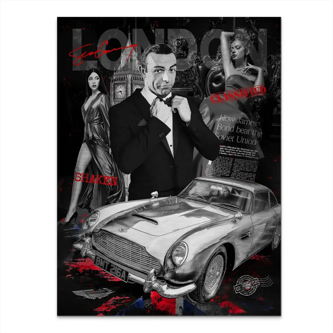 Bond London Style Aludibond Gebürstet INGALERIE