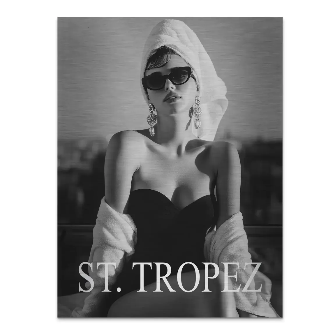 St. Tropez Glam Alu Gebürstet Bild