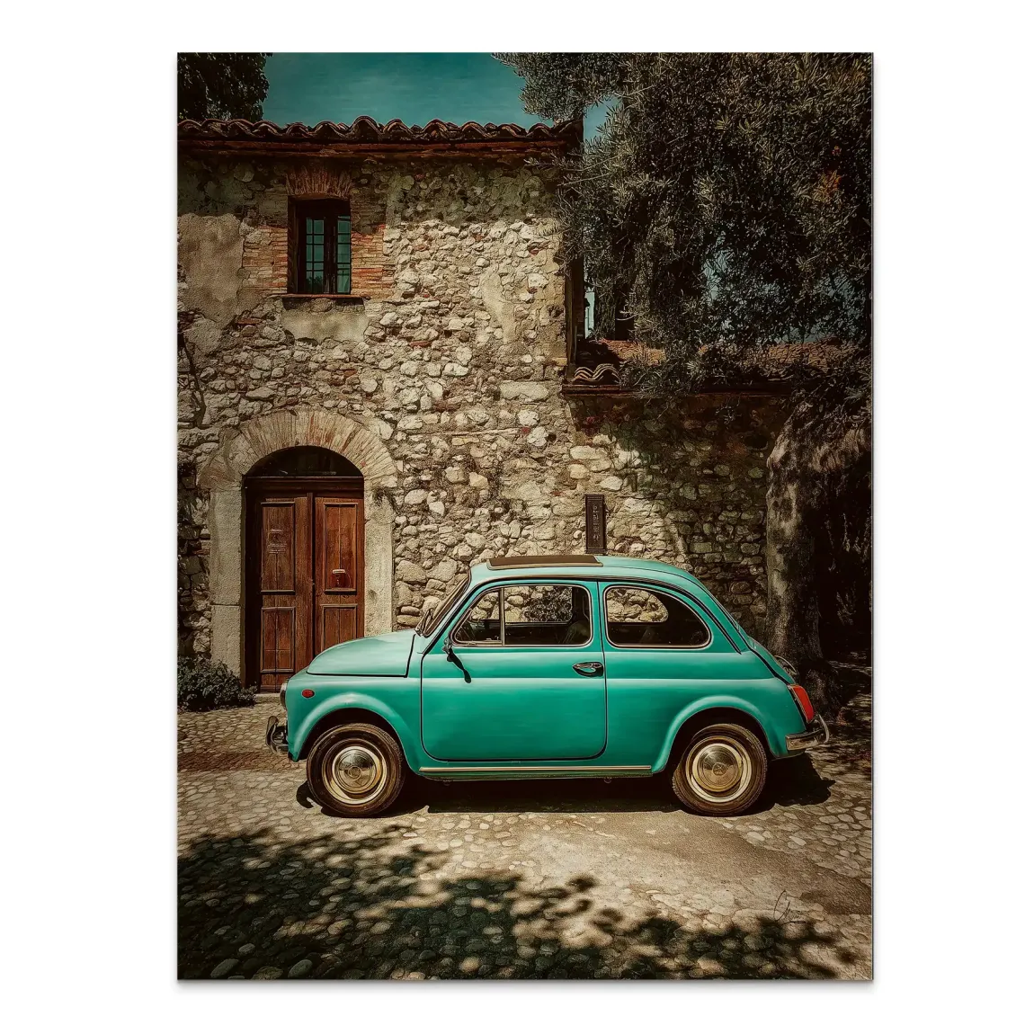 Toskana Fiat Charm Alu Gebürstet Bild