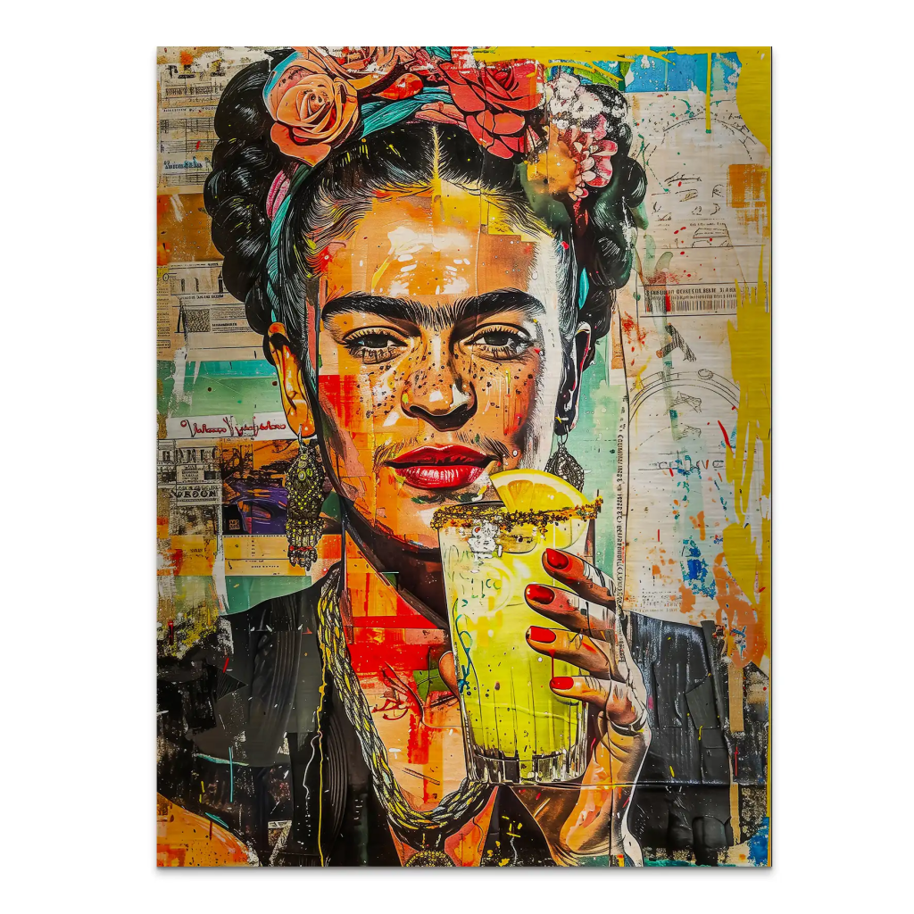 Frida Mexico Art Aludibond Gebürstet INGALERIE