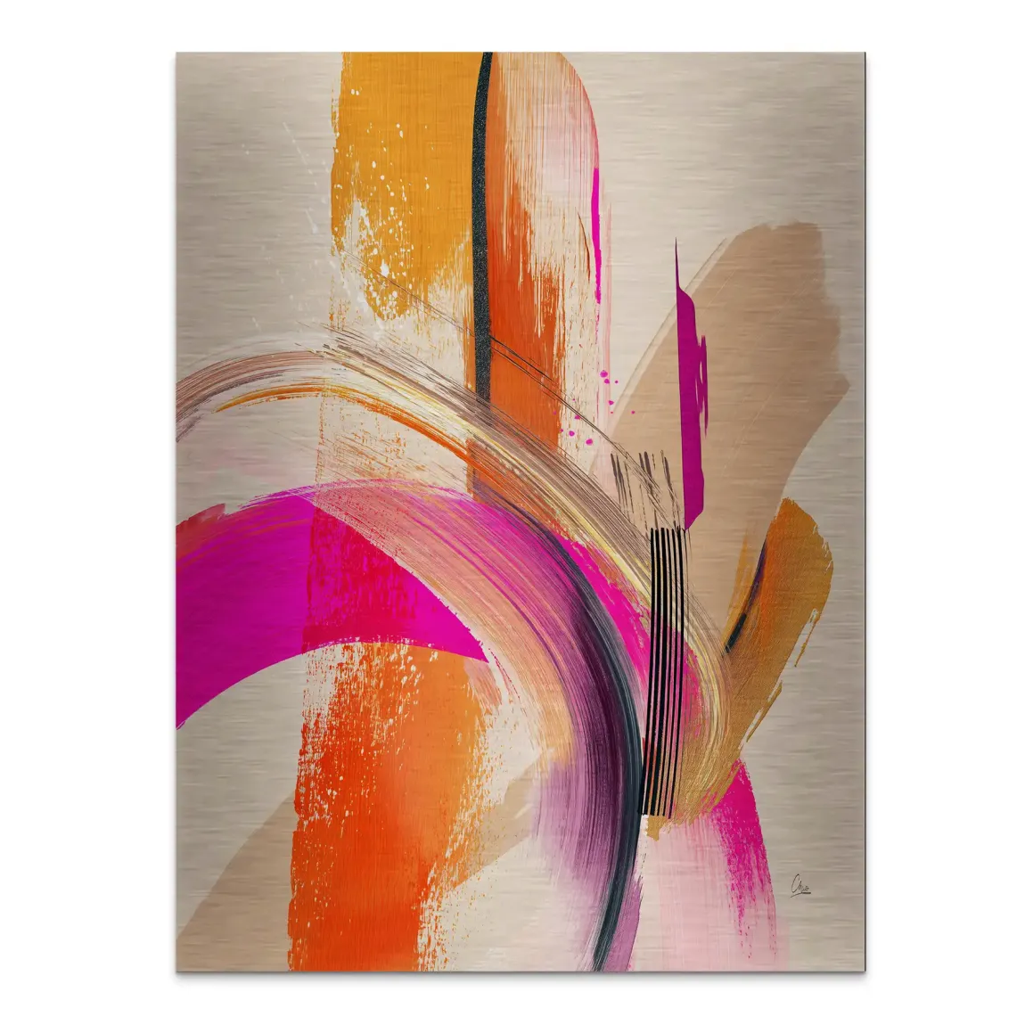 Amber Wave Alu Gebürstet Bild