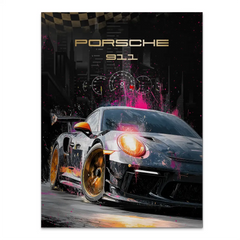 Porsche 911 GT3 Touch of Speed Alu Gebürstet Bild