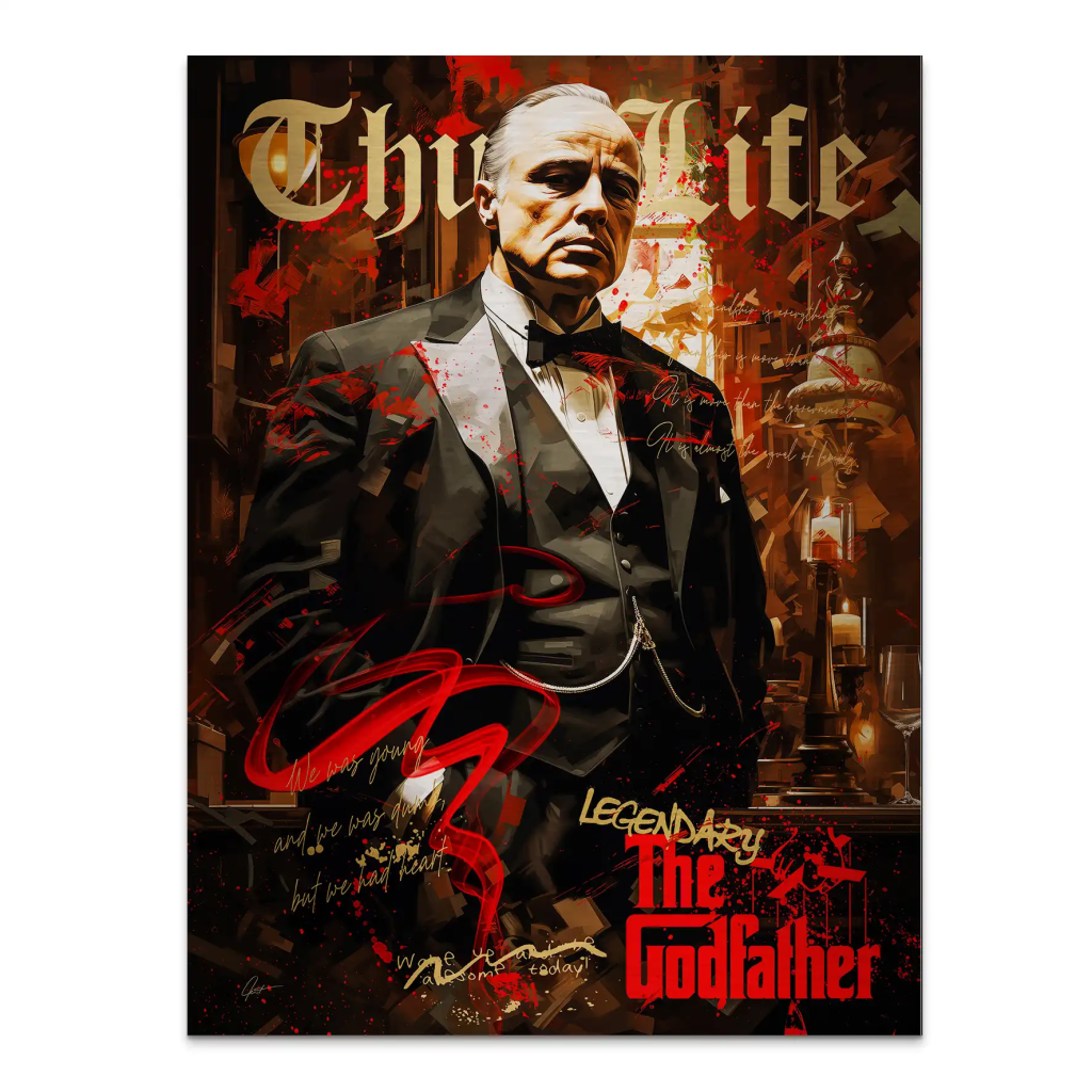 The Godfather Aludibond Gebürstet INGALERIE