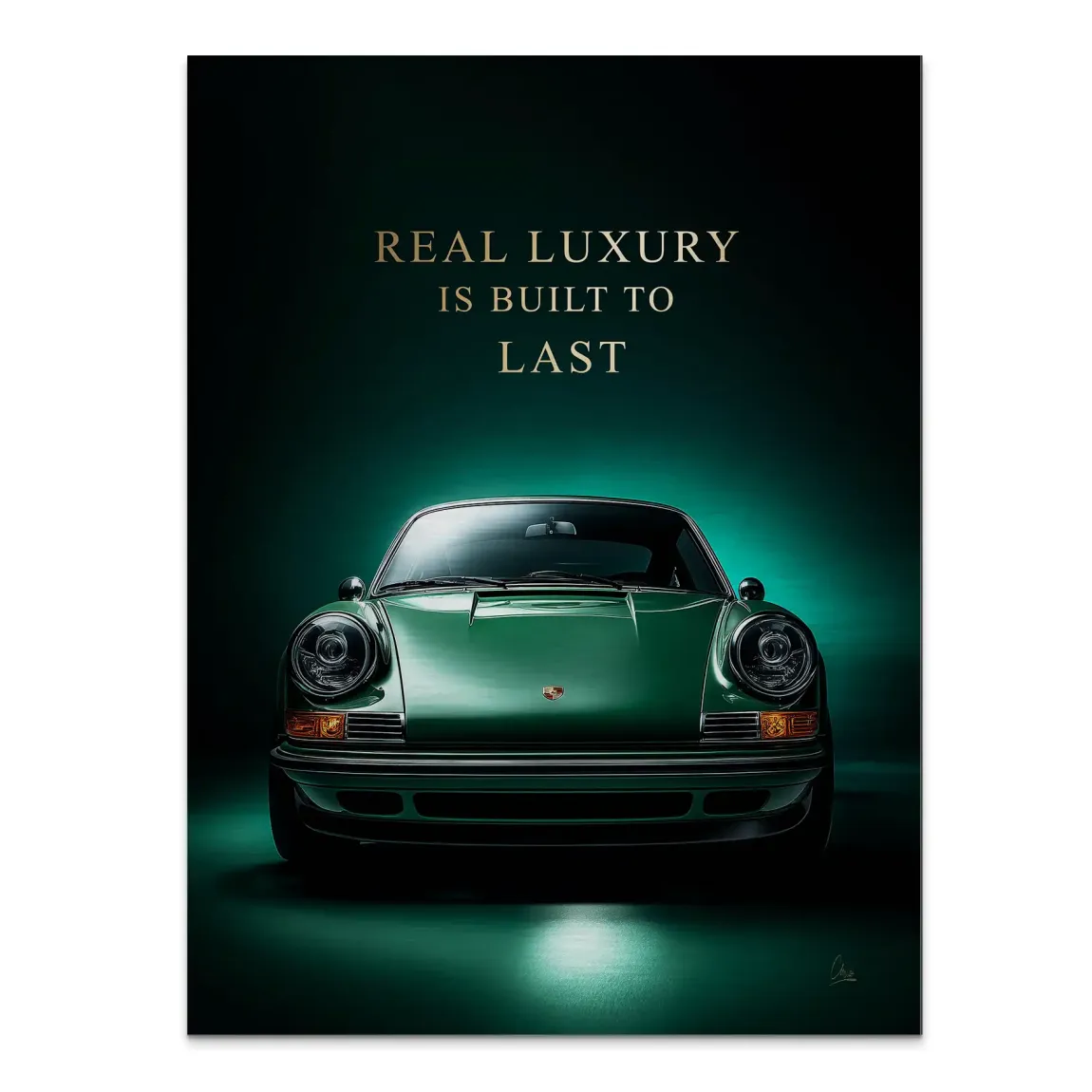 Heritage 911 Porsche Alu Gebürstet Bild
