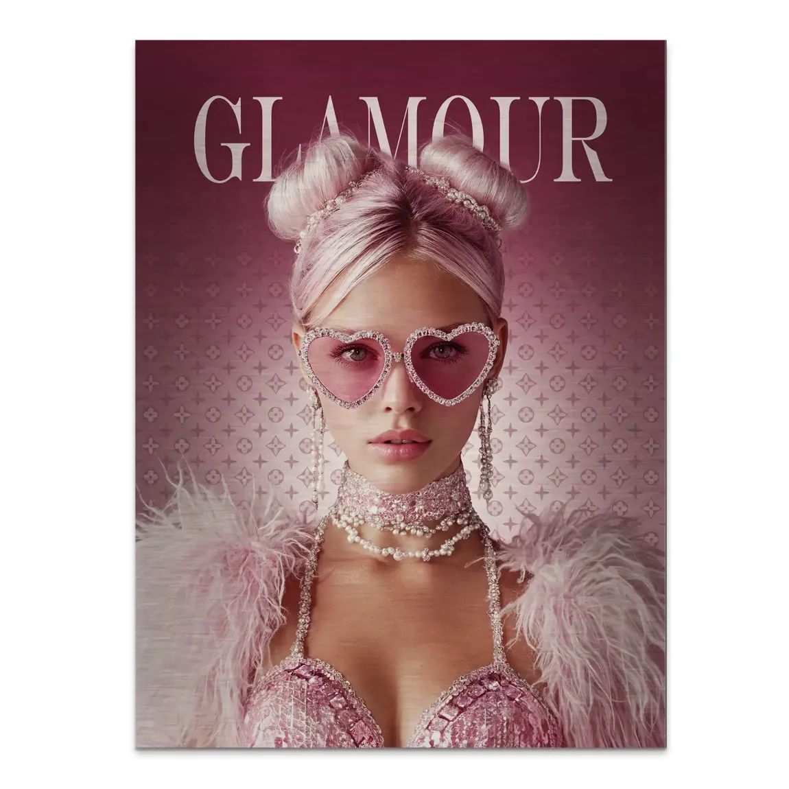 Glamour Lady Alu Gebürstet Bild