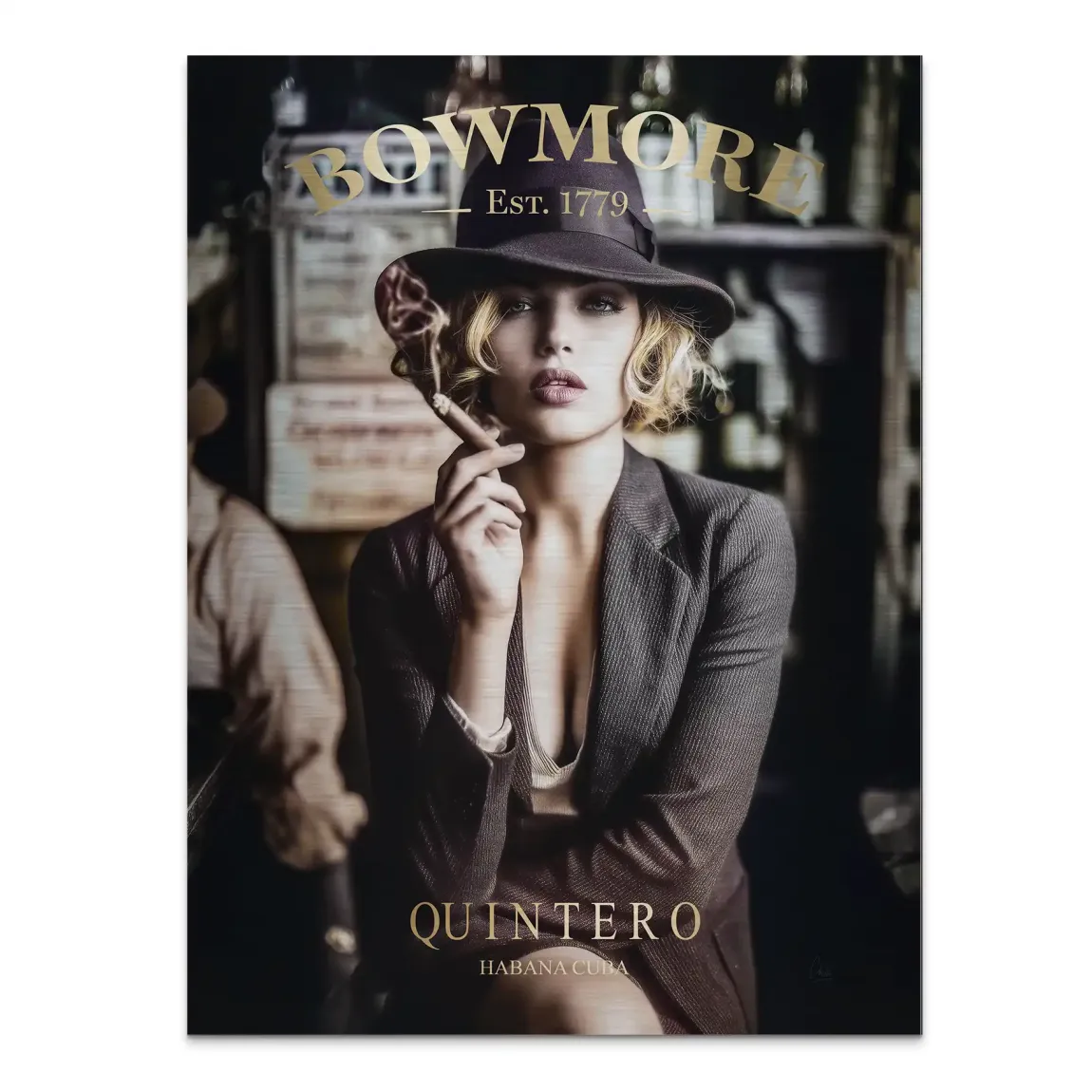 Whisky Noir Alu Gebürstet Bild