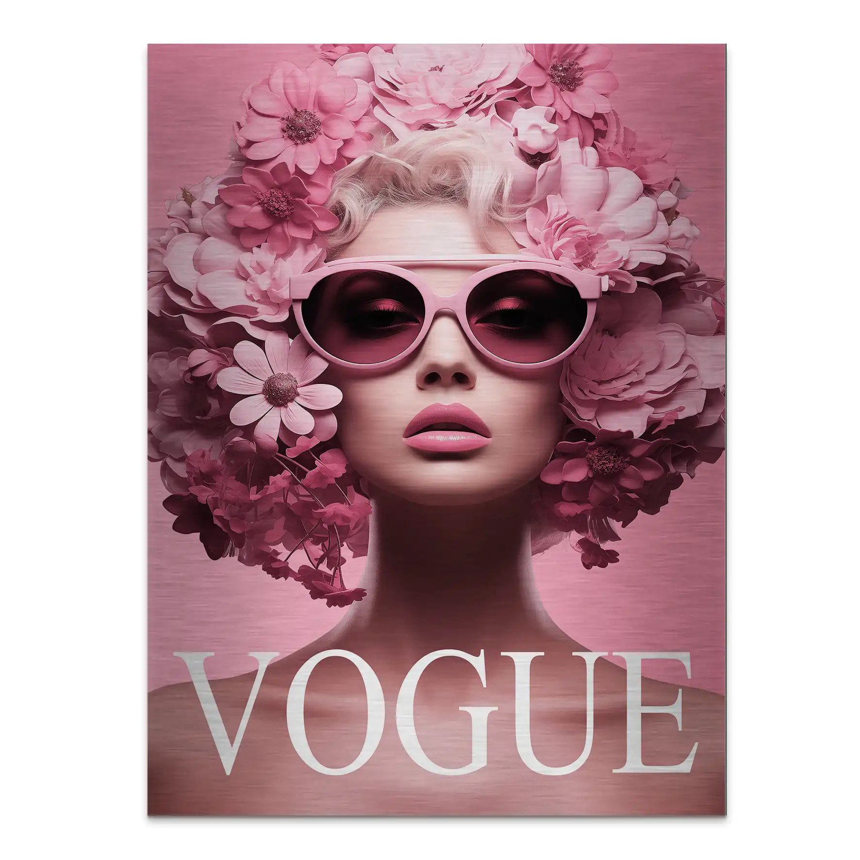 Pink Vogue Aludibond Gebürstet INGALERIE