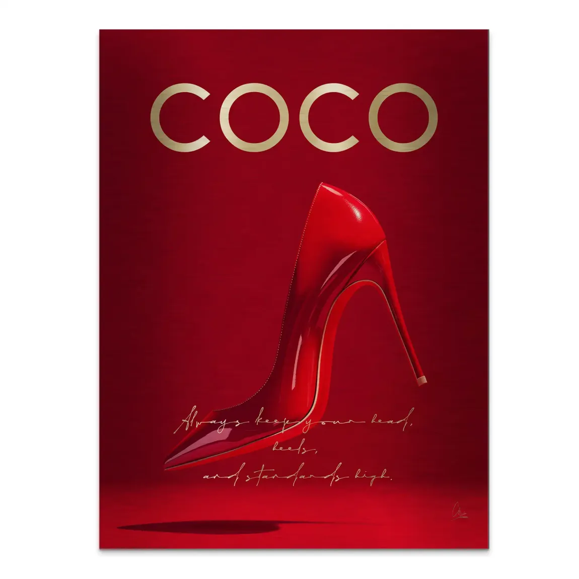Coco Heels Alu Gebürstet Bild