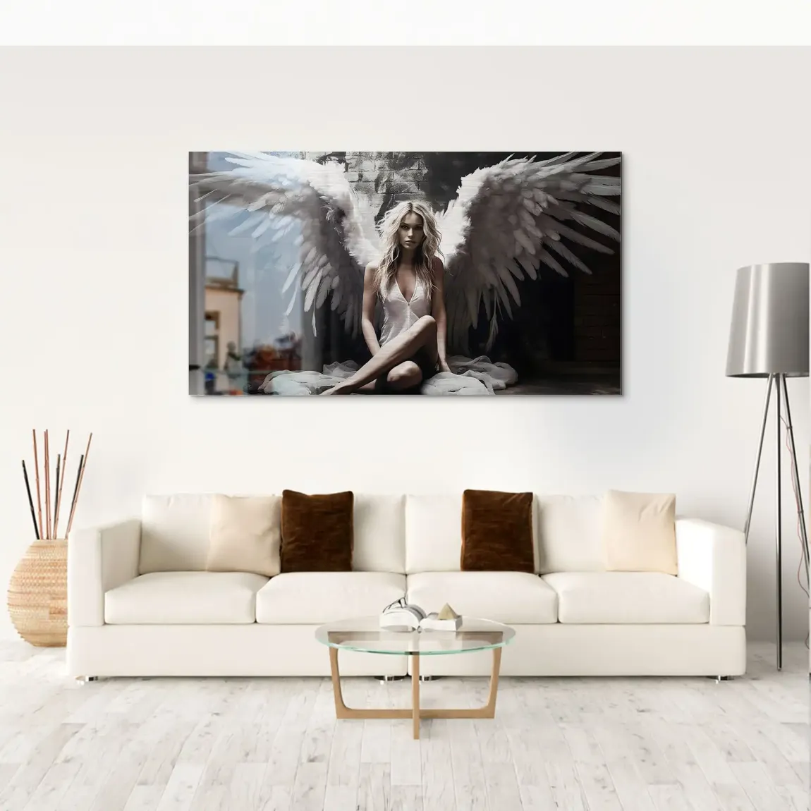 Angel Wings Alu Gebürstet