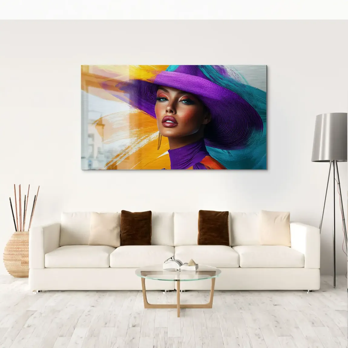 Vivid Fashion Color Art Alu Gebürstet