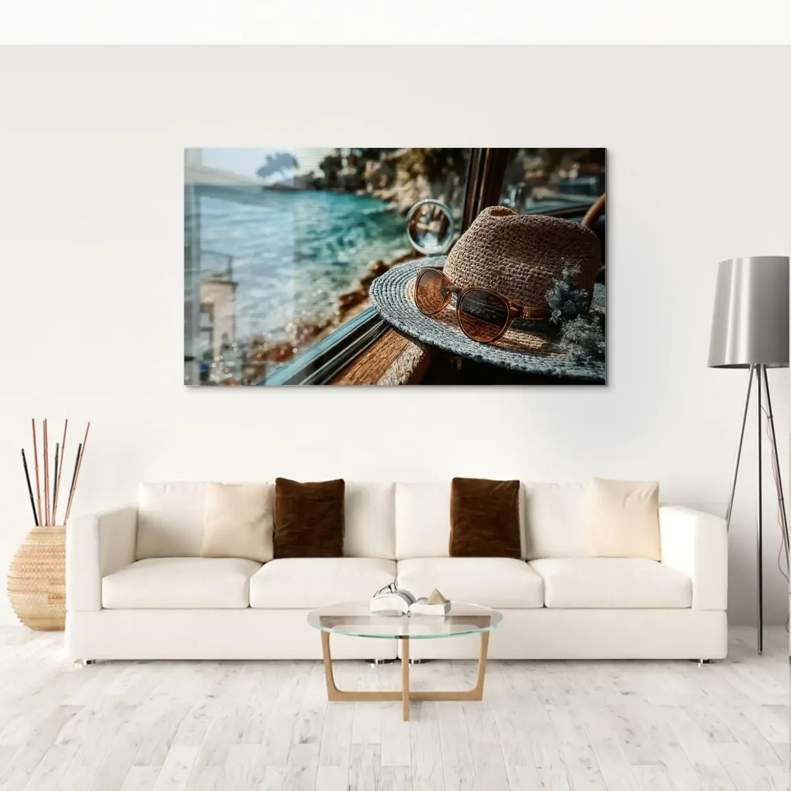 Blue Moments Alu Gebürstet