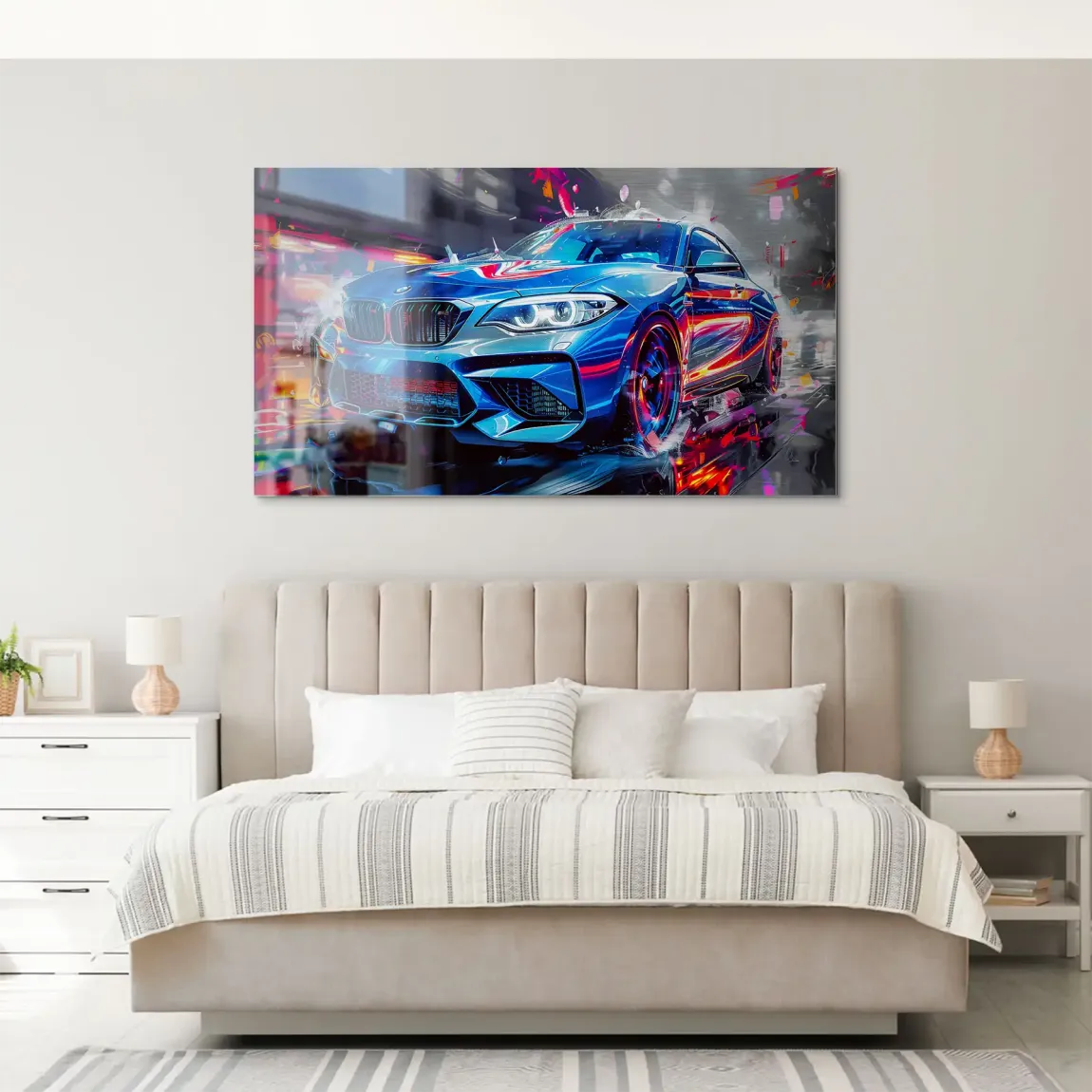 BMW M2 Abstrakt Vision Alu Gebürstet