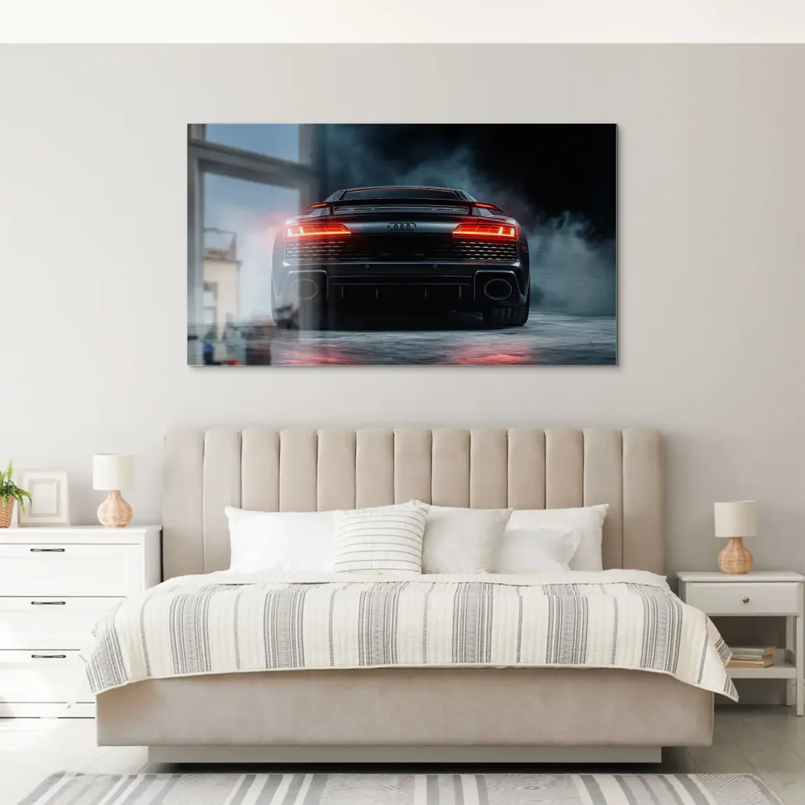 Audi R8 Dark Side Alu Gebürstet Bild