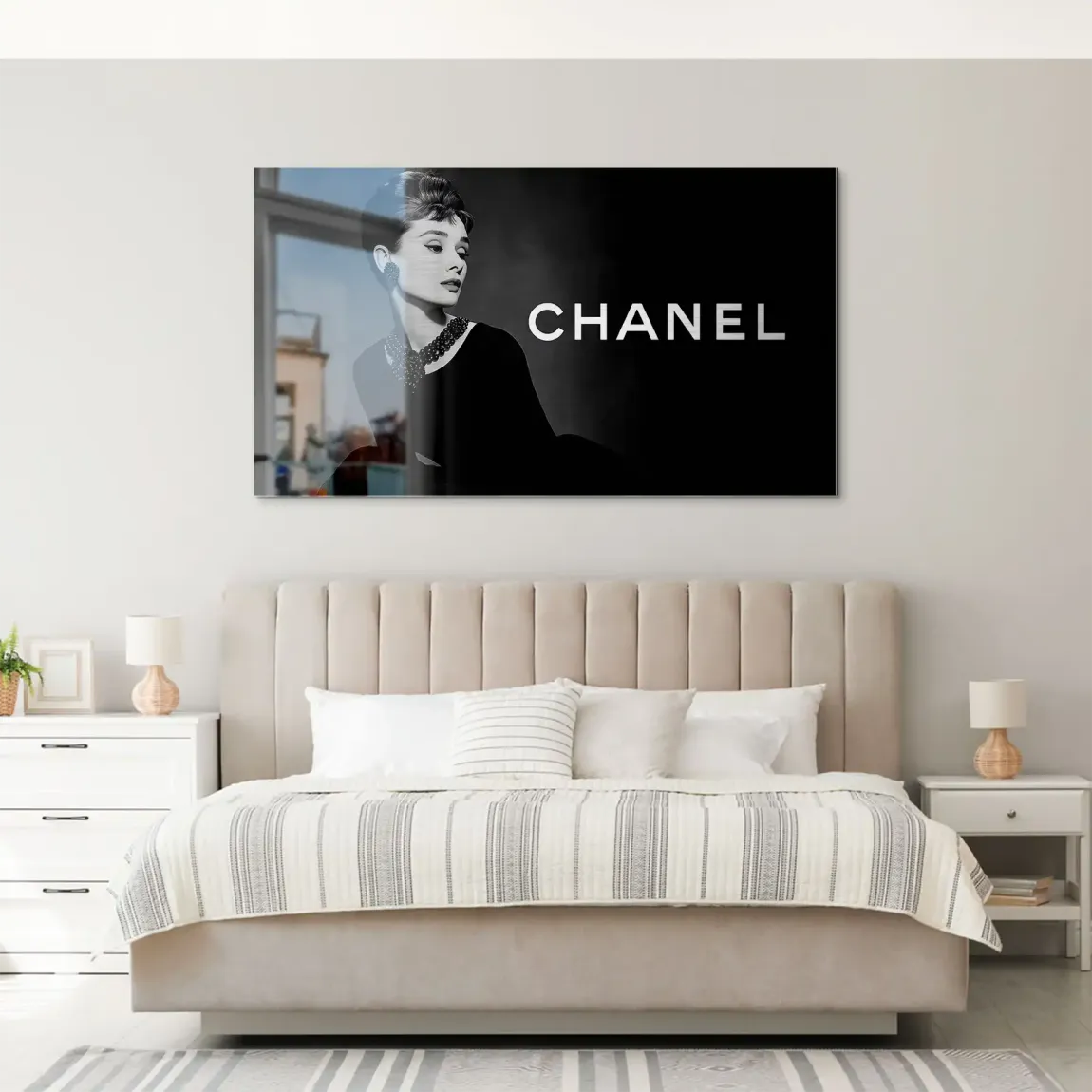 Audrey Noir Elegance Alu Gebürstet