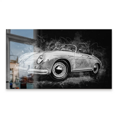 Porsche Speedster City Style Alu Gebürstet