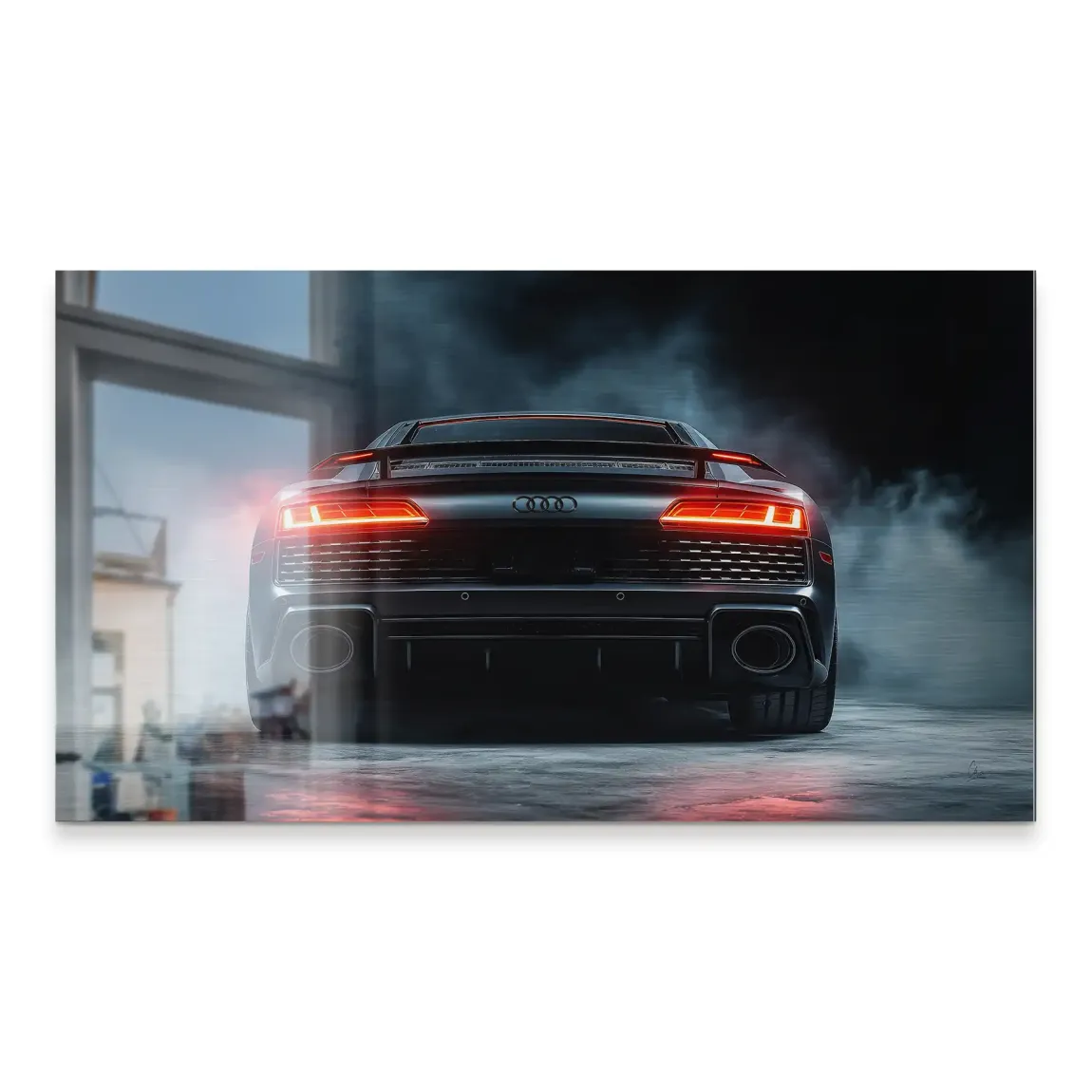 Audi R8 Dark Side Alu Gebürstet Bild