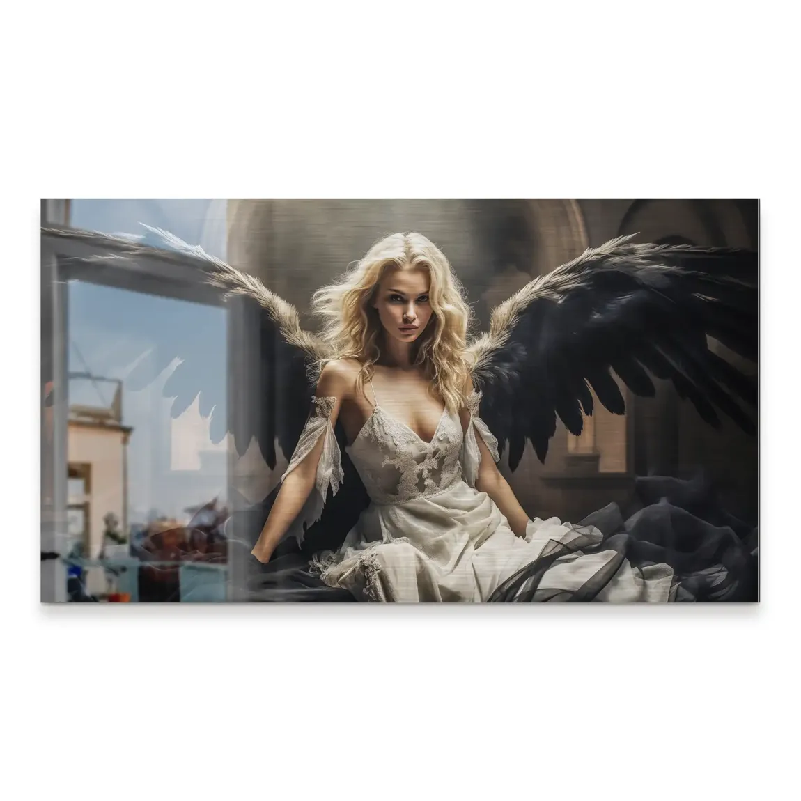 Blackwing Angel Art Alu Gebürstet