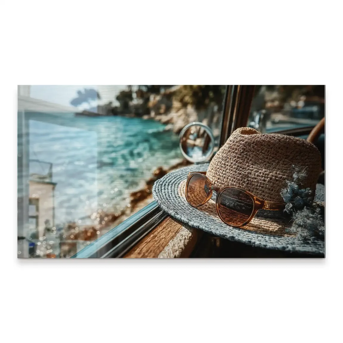 Blue Moments Alu Gebürstet