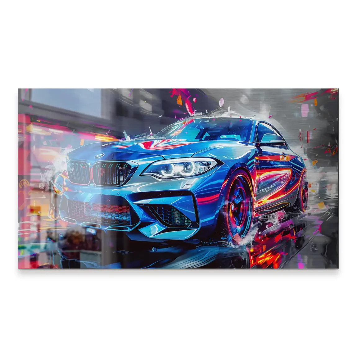 BMW M2 Abstrakt Vision Alu Gebürstet