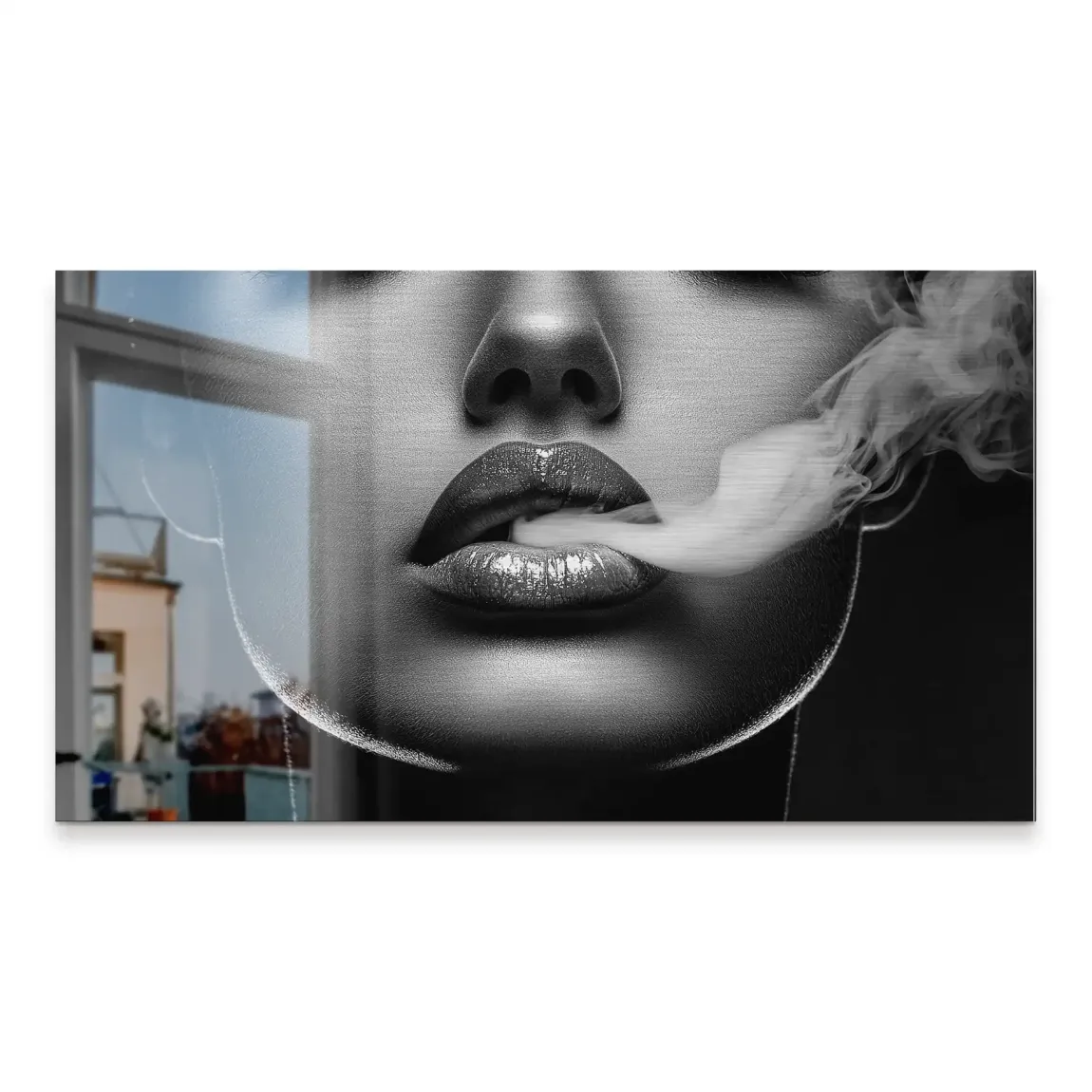 Smoke and Velvet Alu Gebürstet INGALERIE
