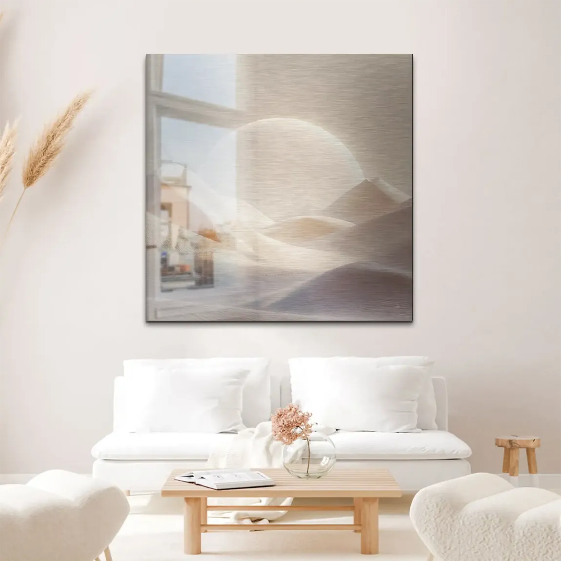 Desert Light Alu Gebürstet Bild