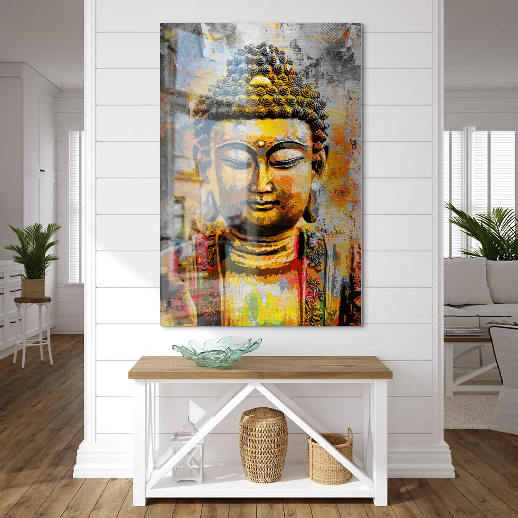 Buddha Boho Style AluDibond Gebürstet INGALERIE