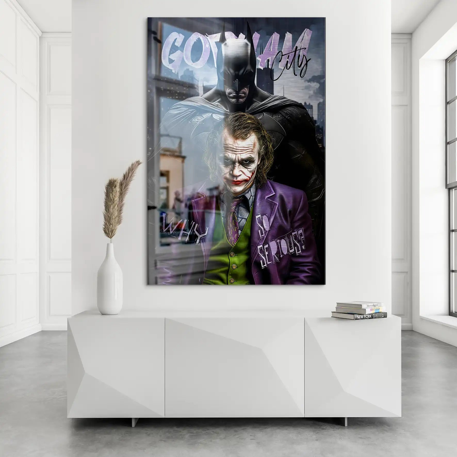 Batman Joker AluDibond Gebürstet INGALERIE