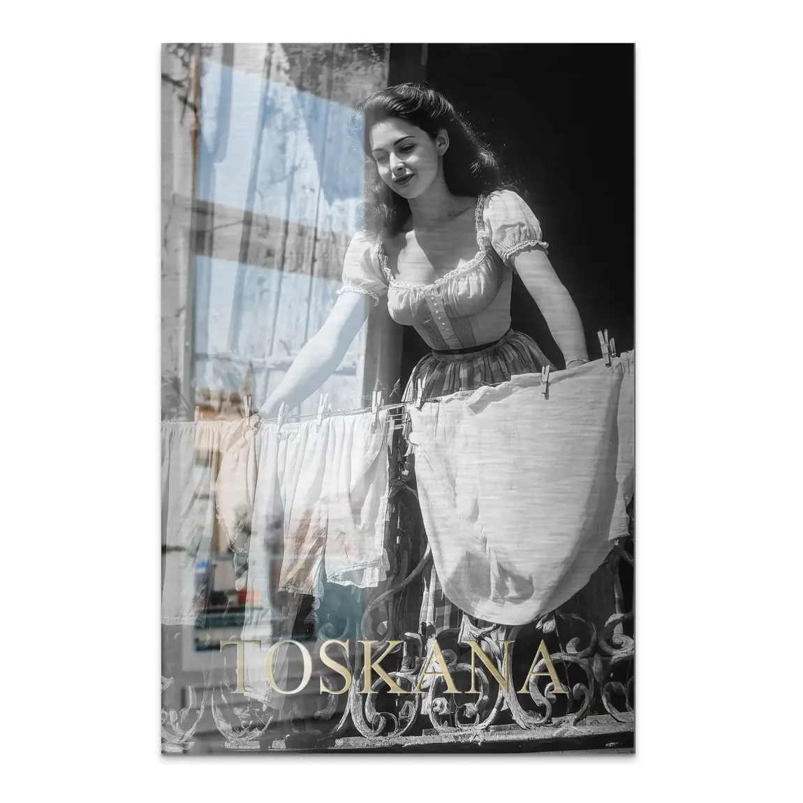 Bella Toskana Alu Dibond Bild gebürstet