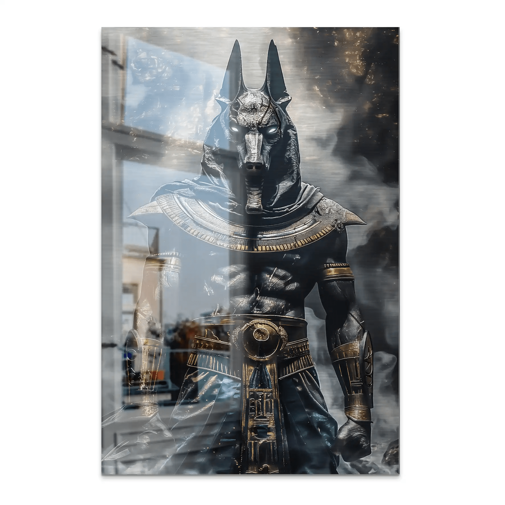 Anubis Dark AluDibond Gebürstet INGALERIE