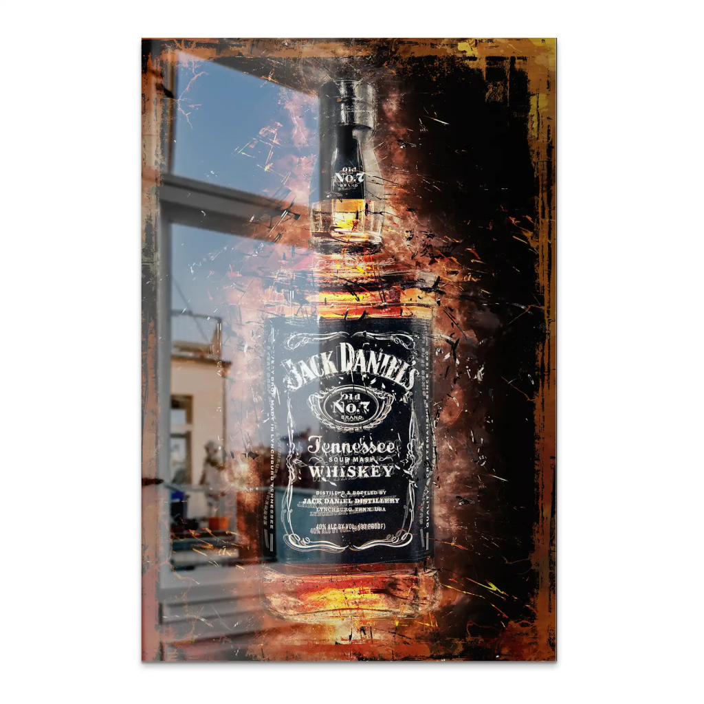 Jack Whisky AluDibond Gebürstet INGALERIE