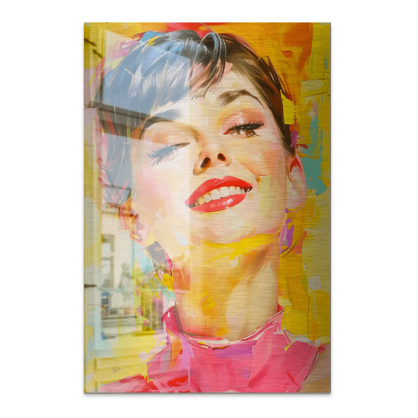 Audrey Modern Art AluDibond Gebürstet INGALERIE