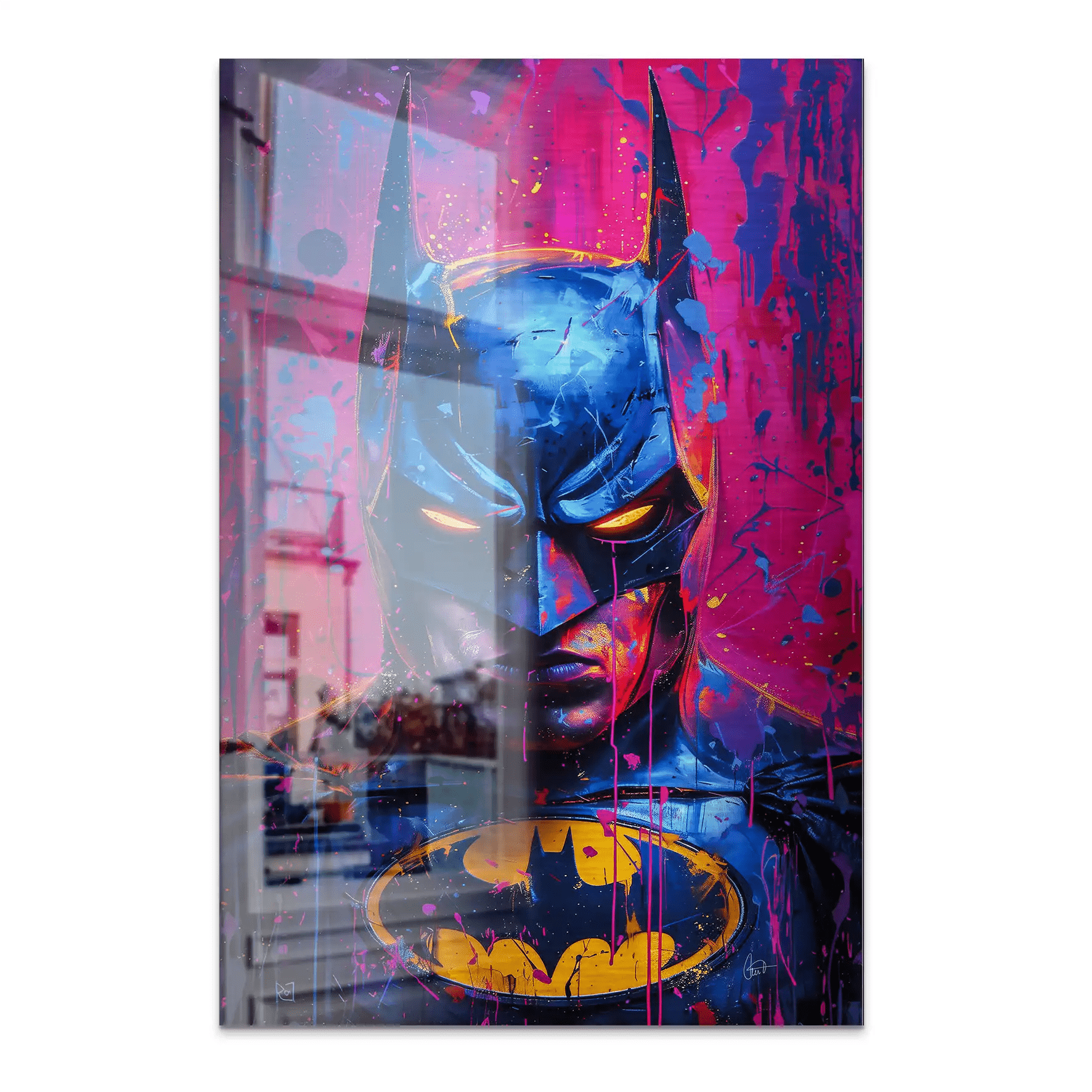 Batman Art AluDibond Gebürstet INGALERIE