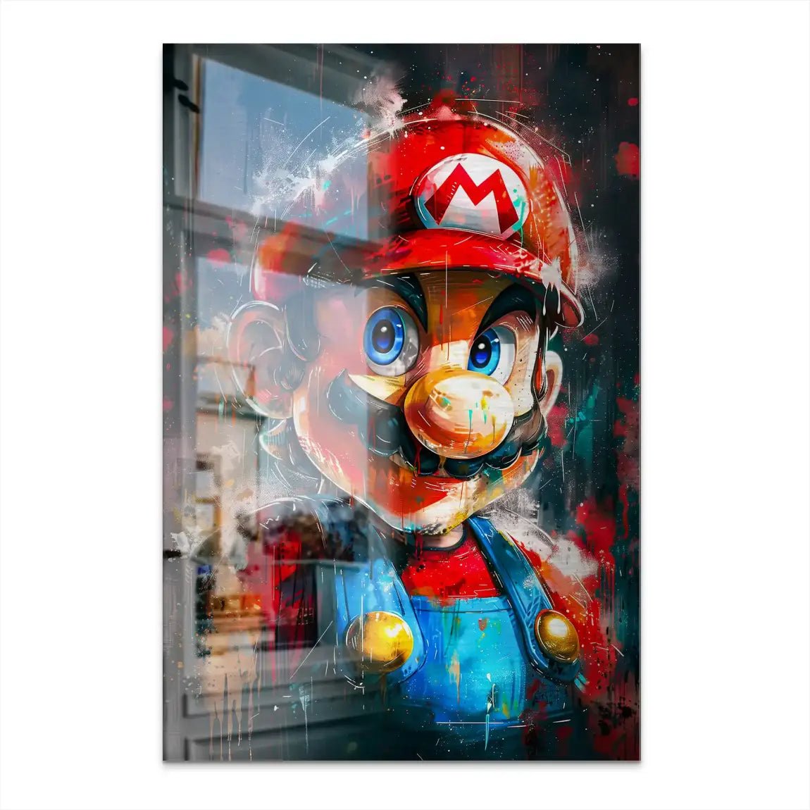 Abstrakt Mario Nr.2 Alu Dibond Gebürstet INGALERIE