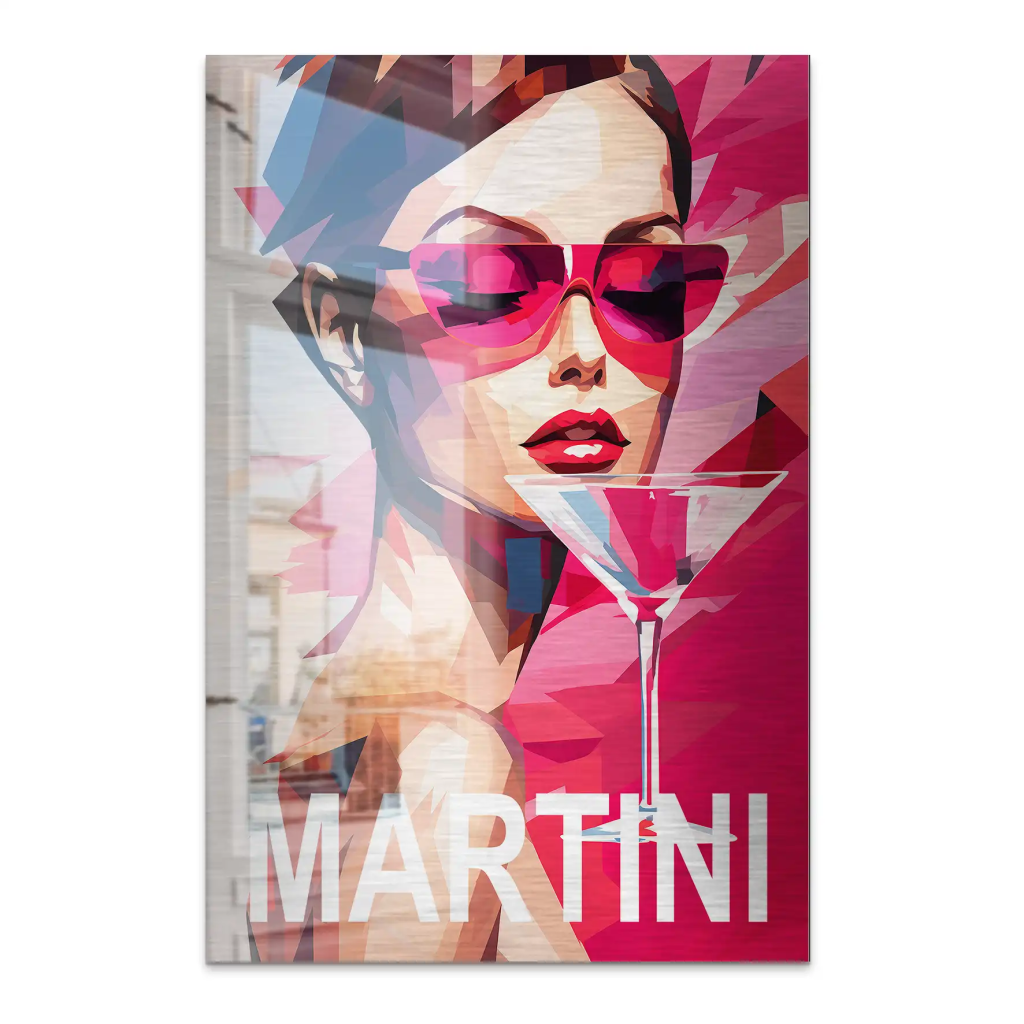 Martini Lifestyle AluDibond Gebürstet INGALERIE