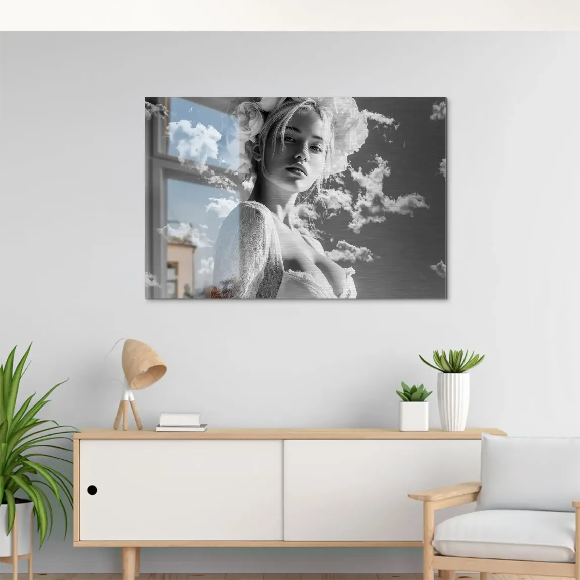Sky Bloom AluDibond Gebürstet