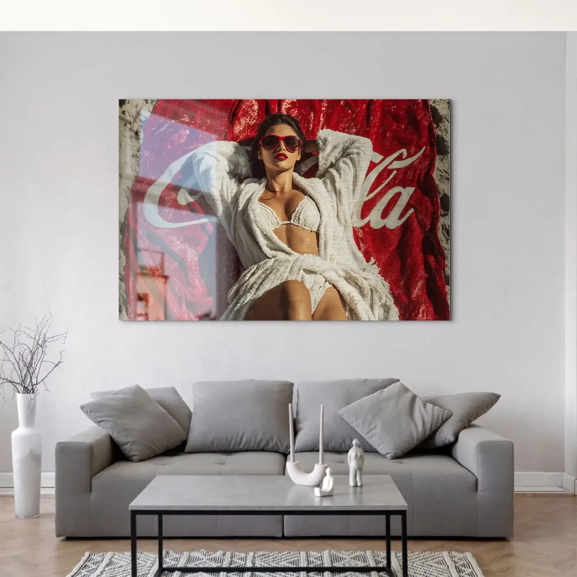 Coca Beach Dream AluDibond Gebürstet