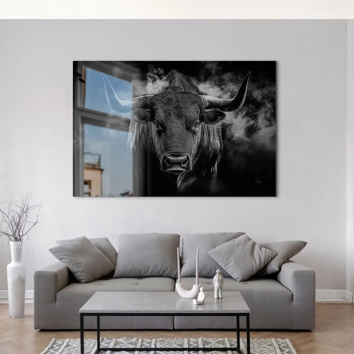 Black Bull Vision  Alu Gebürstet