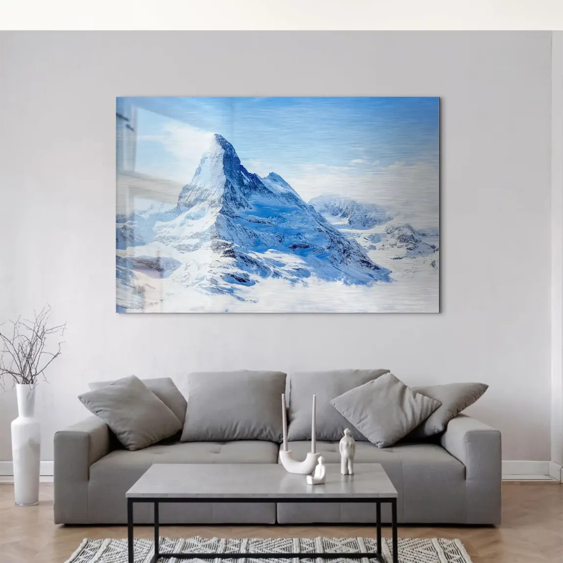 Matterhorn Summit of Light AluDibond Gebürstet