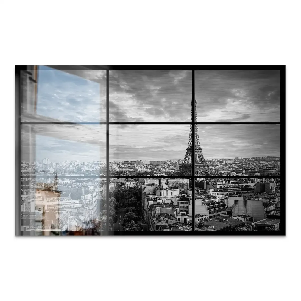 City View Paris AluDibond Gebürstet