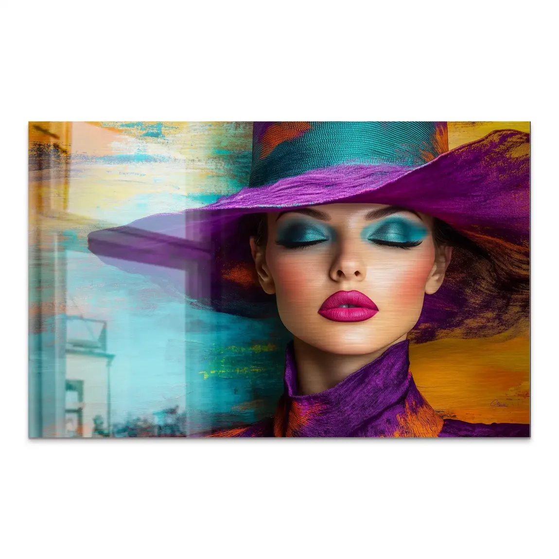 Femme Elegance AluDibond Gebürstet INGALERIE