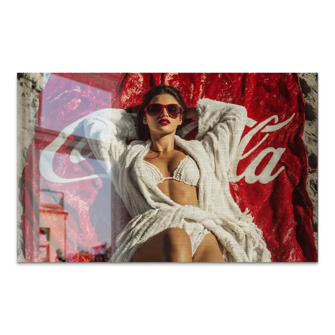 Coca Beach Dream AluDibond Gebürstet