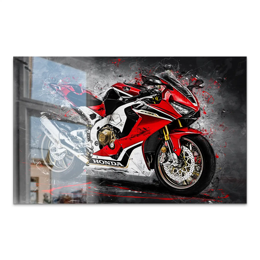 Honda CBR 1000 RR SP AluDibond Gebürstet INGALERIE