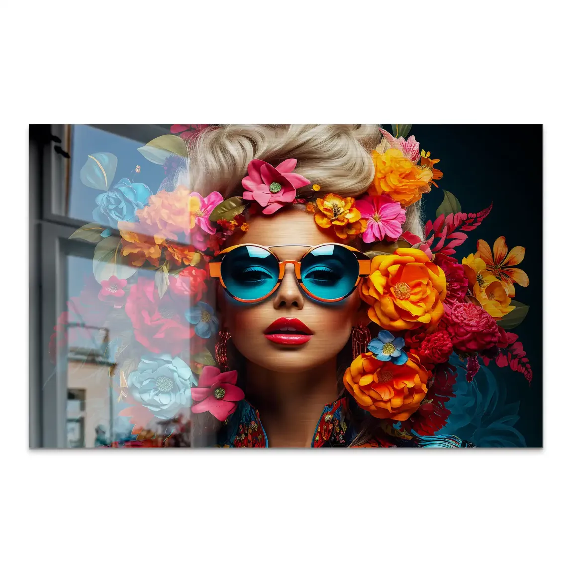 Floral Shades AluDibond Gebürstet