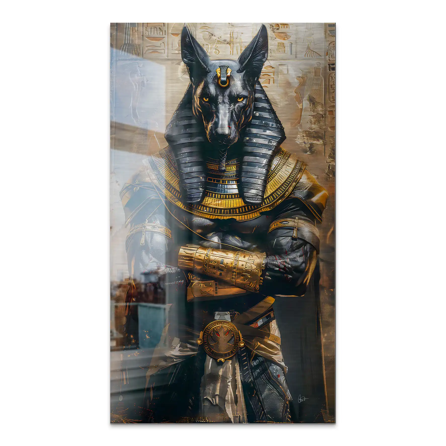 Anubis Nr.2 Alu Gebürstet INGALERiE