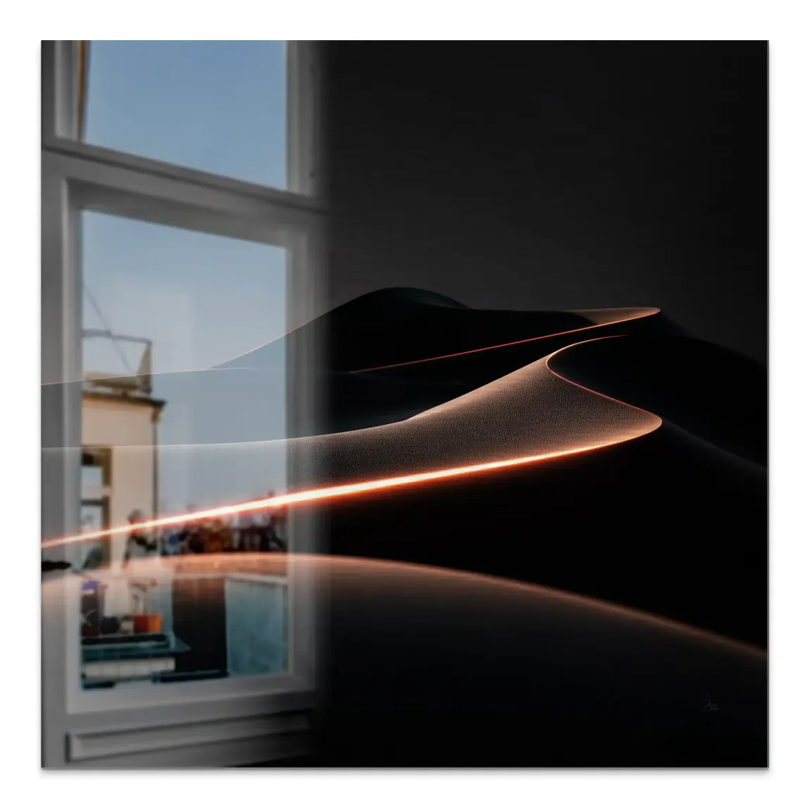 Noir Dune Alu Gebürstet Bild