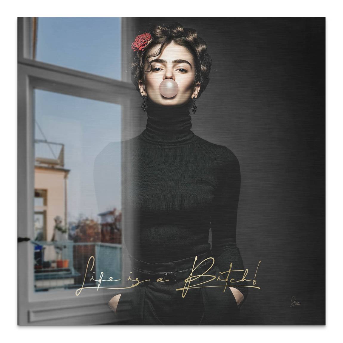 Fridas Life Alu Gebürstet Bild