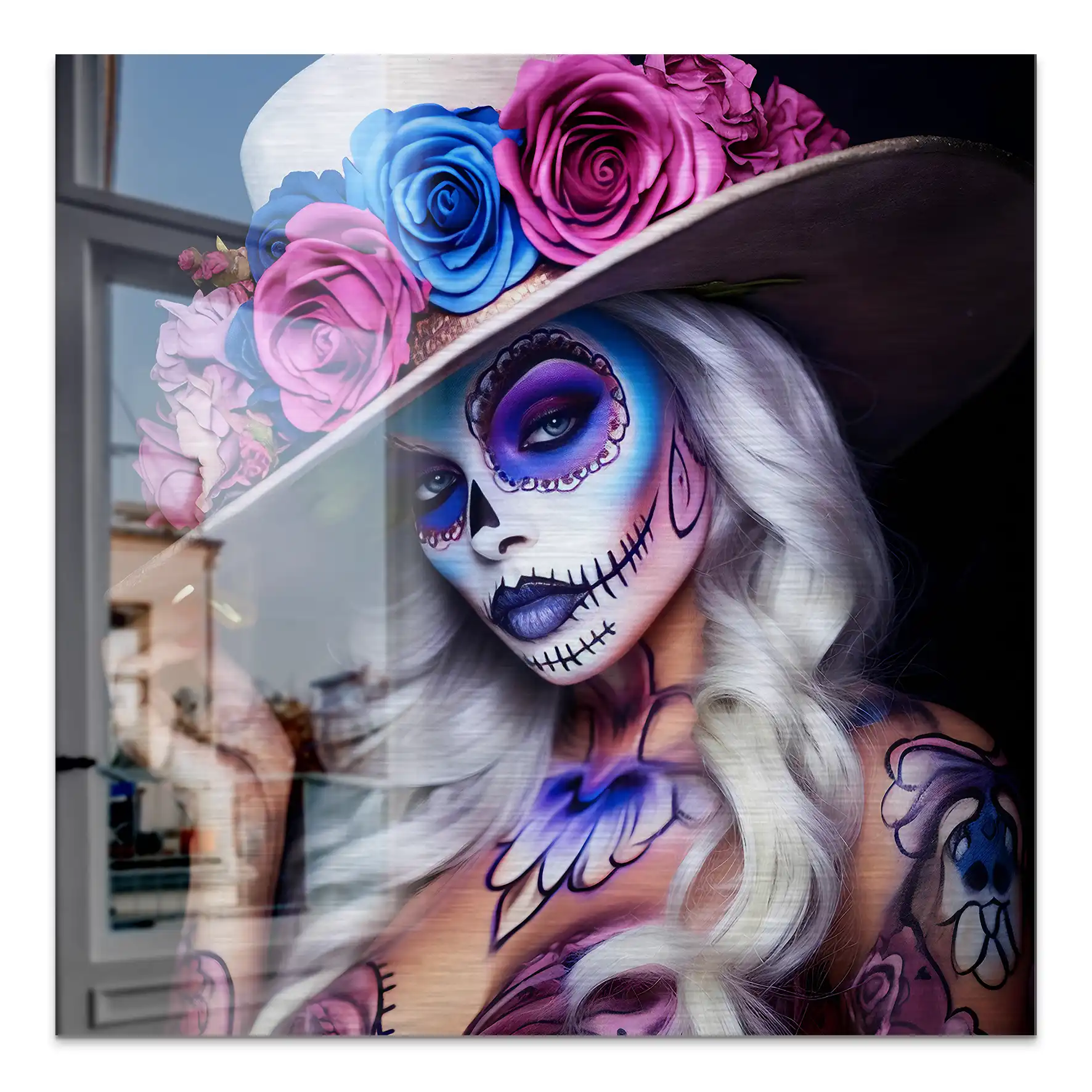 La Catrina Color Style Alu Gebürstet INGALERIE