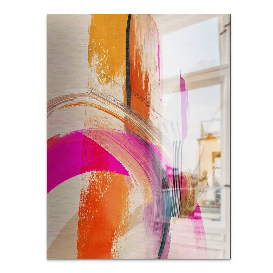 Amber Wave Alu Gebürstet Bild