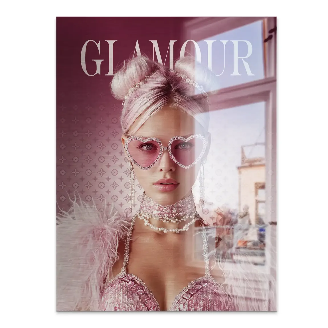 Glamour Lady Alu Gebürstet Bild