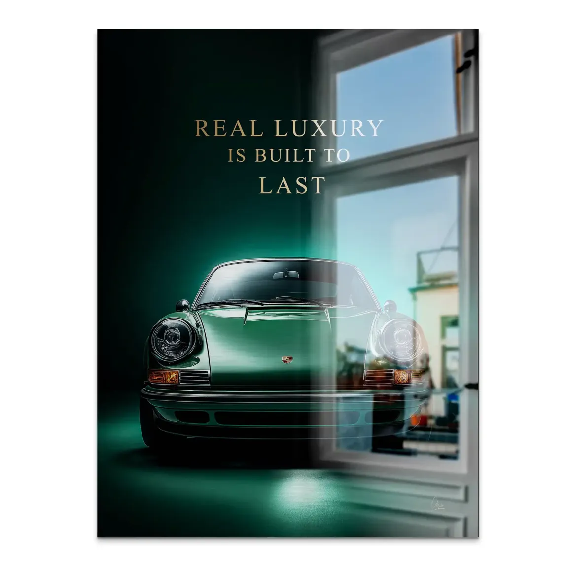 Heritage 911 Porsche Alu Gebürstet Bild